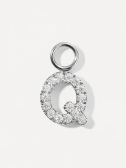 Dazzling Letter Ohrring-Charms