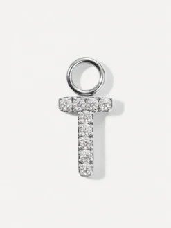 Dazzling Letter Ohrring-Charms
