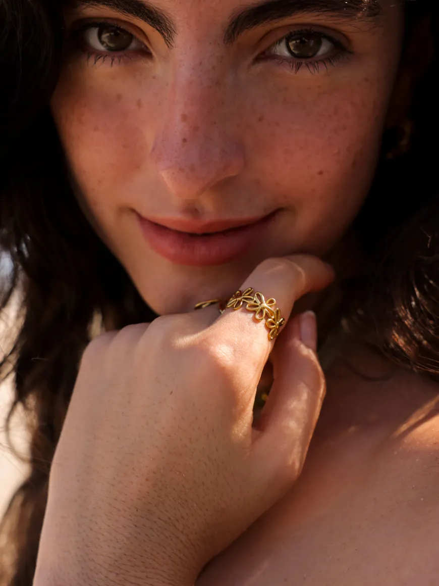 Delicate Blossom Ring