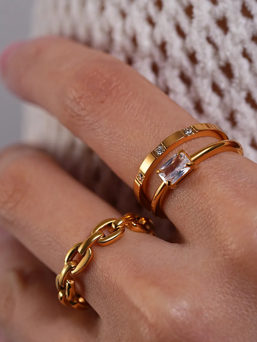 Delicate Glow Ring