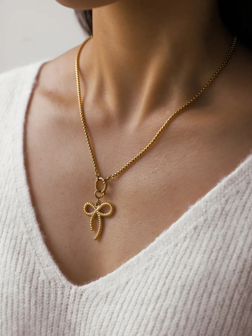 Delicate Knot Ketten-Charm