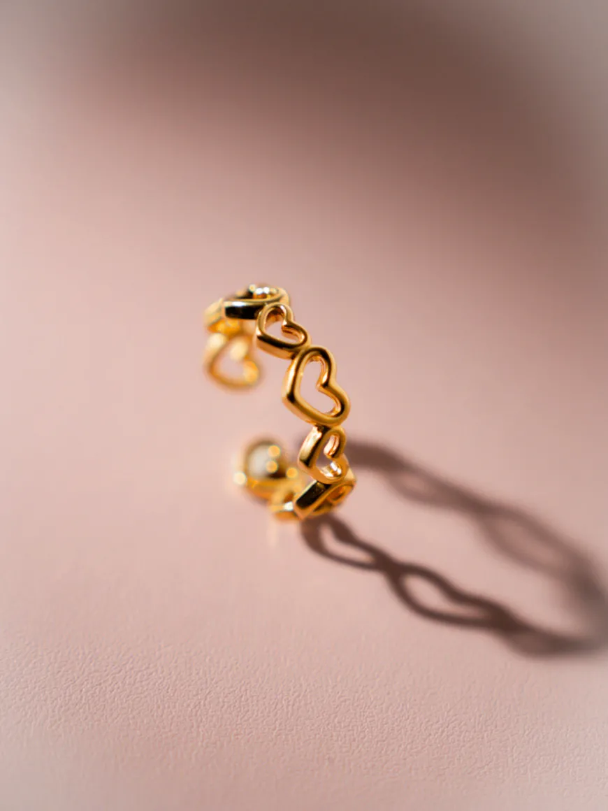 Delightful Heart Ring
