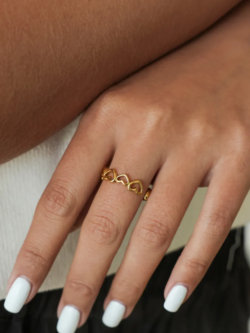 Delightful Heart Ring