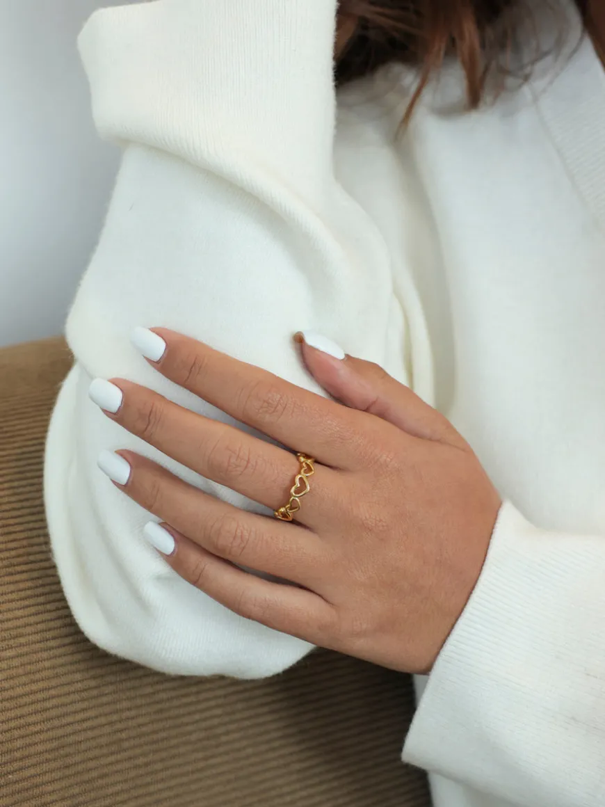 Delightful Heart Ring