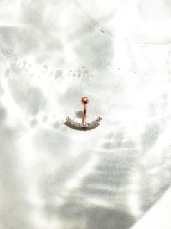 Diamond Curve Bauchnabelpiercing