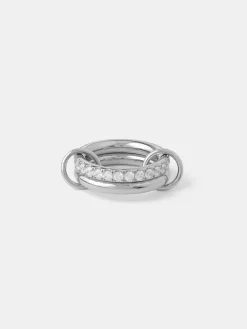 Diamond Intertwined Ring