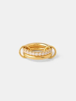 Diamond Intertwined Ring