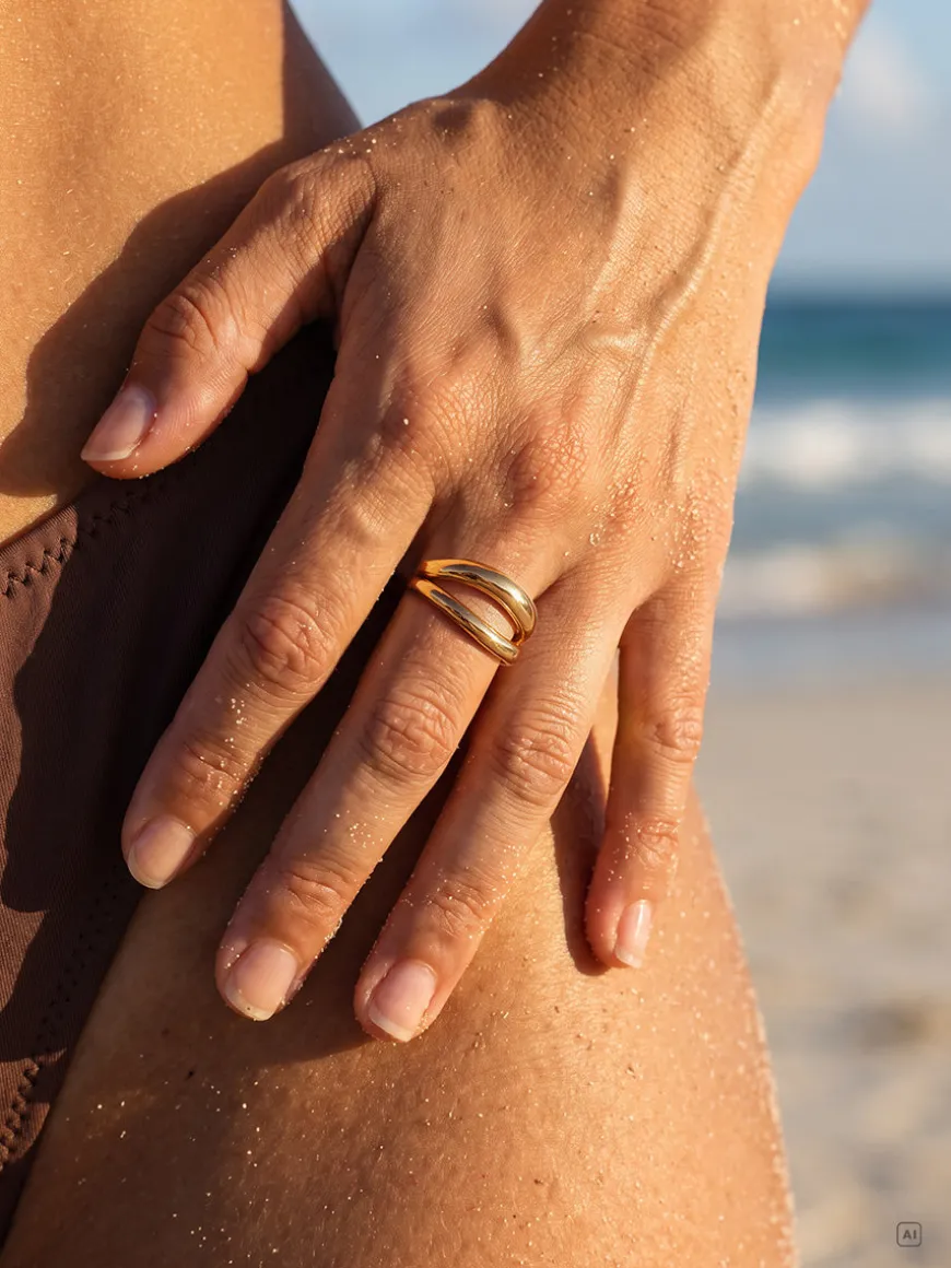 Double Loop Ring