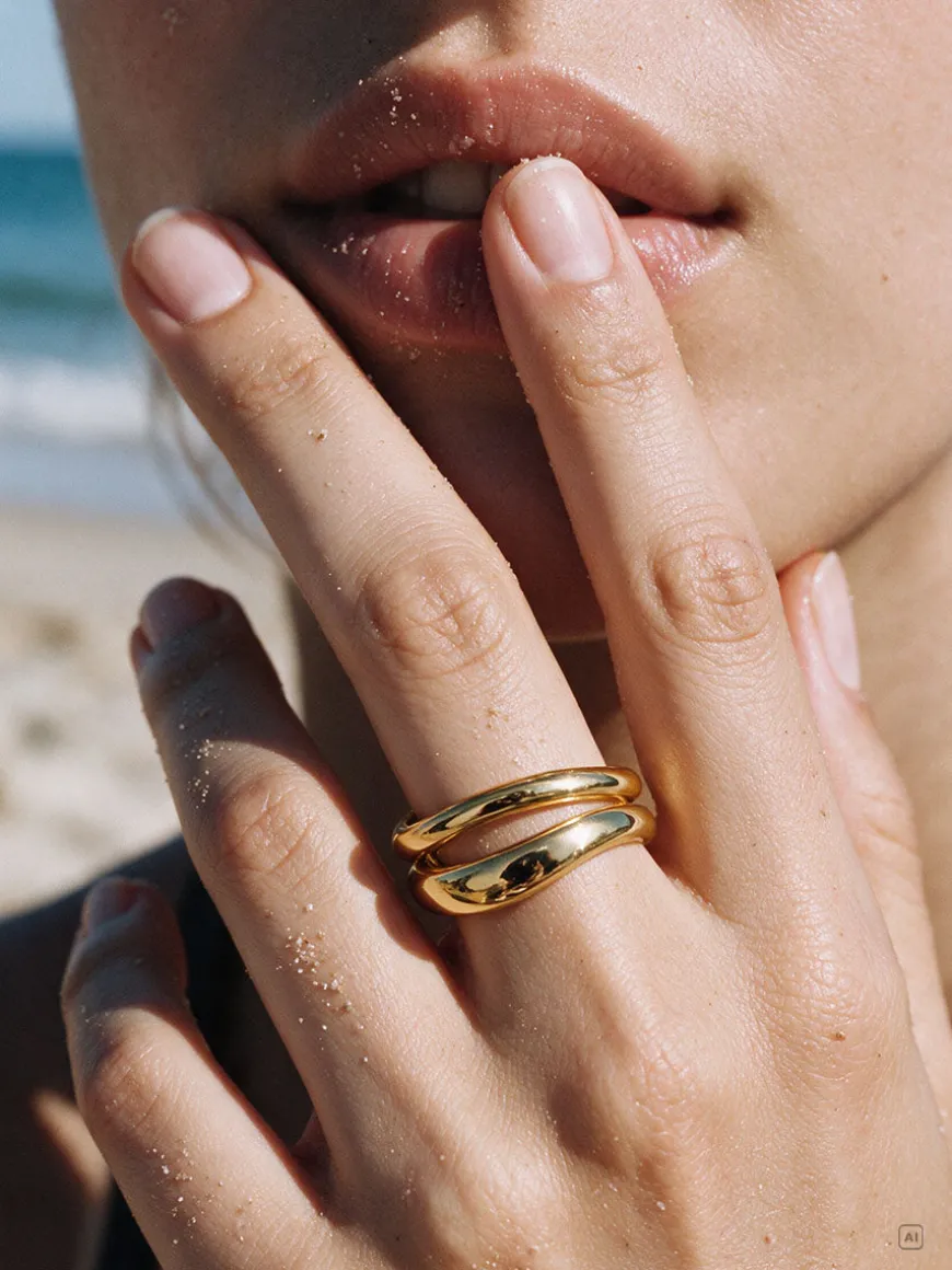 Double Loop Ring