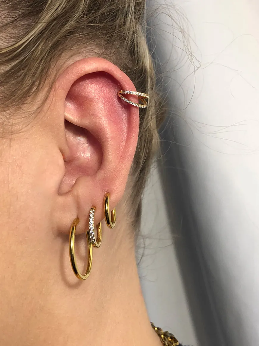 Double Shine Titan Piercing