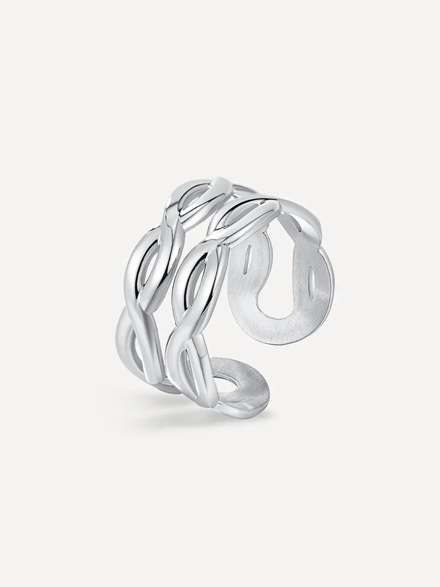 Double Twist Ring