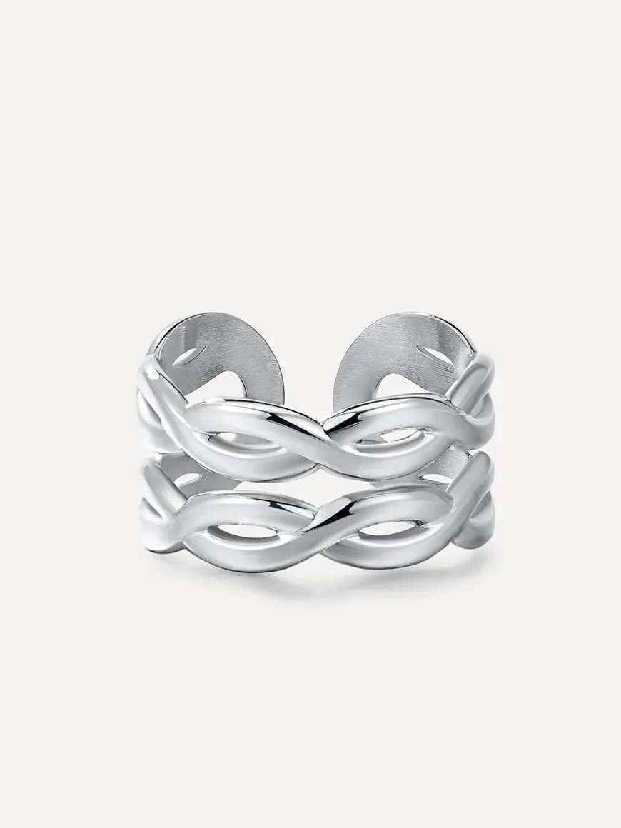 Double Twist Ring