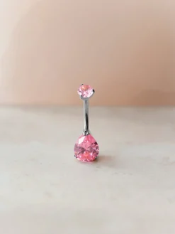 Dreamy Glow Pink Titan Bauchnabelpiercing
