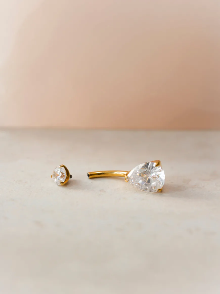 Dreamy Glow Pure Titan Bauchnabelpiercing