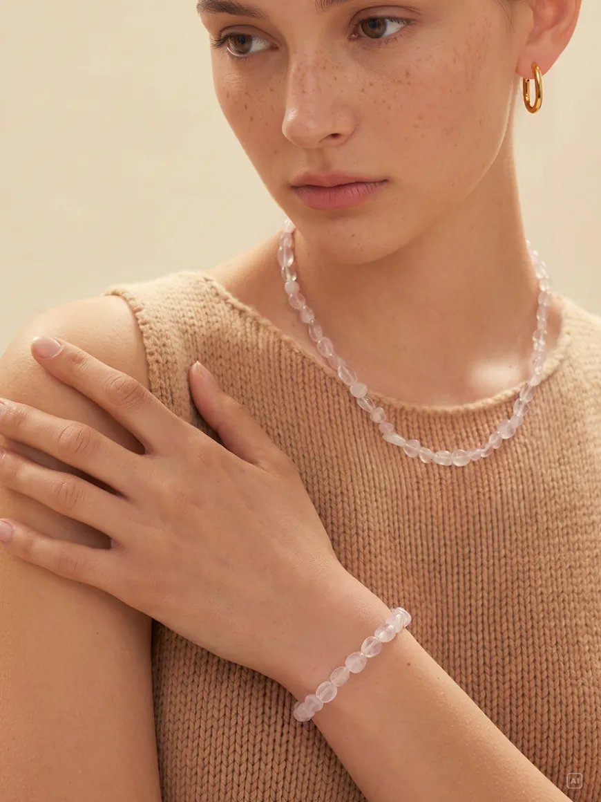 Dreamy Light Pink Kette