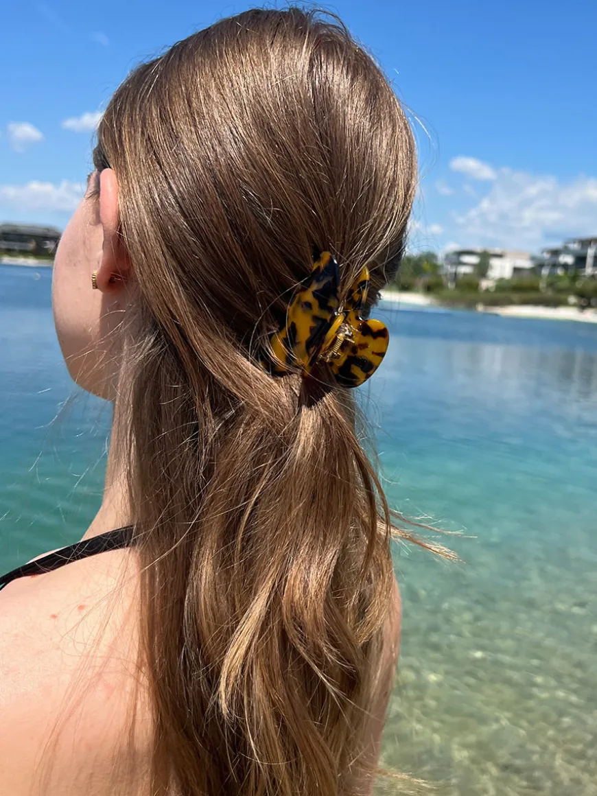 Dreamy Vibe Haarklammer Amber-brown