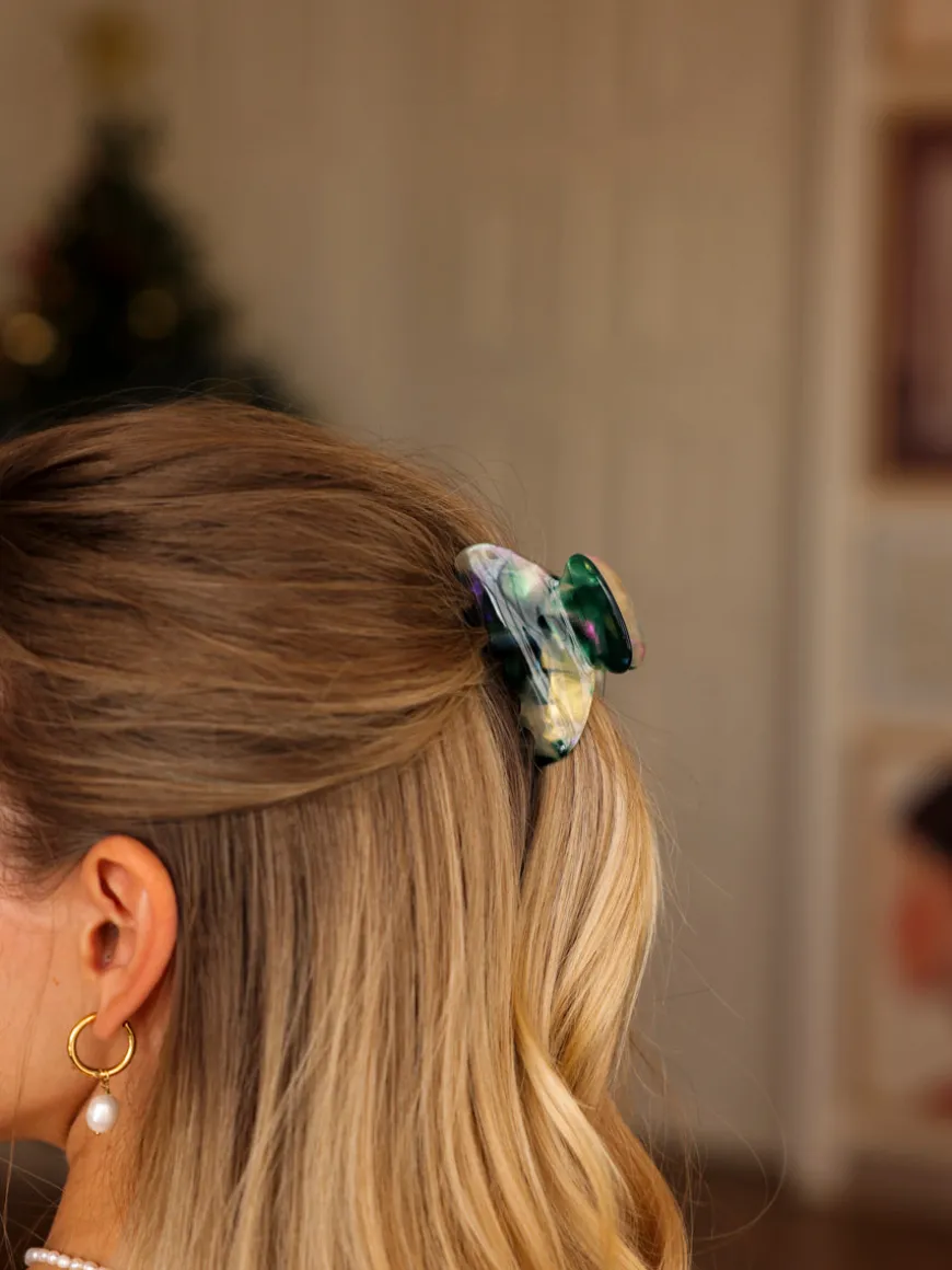 Dreamy Vibe Haarklammer Emerald Green