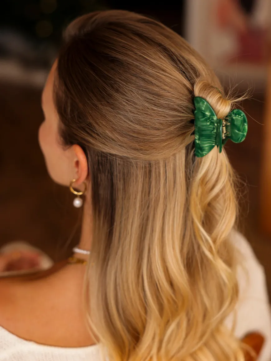 Dreamy Vibe Haarklammer Green Marble