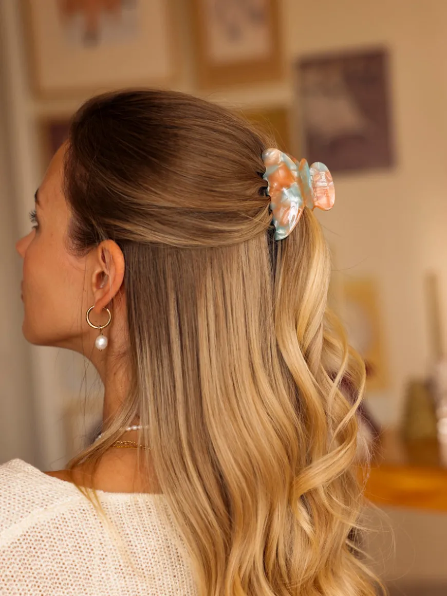 Dreamy Vibe Haarklammer Peach Blue