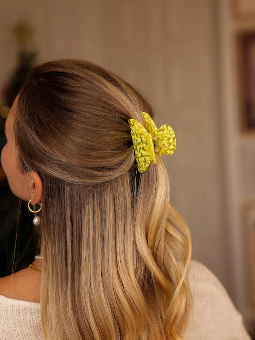 Dreamy Vibe Haarklammer Yellow Floral