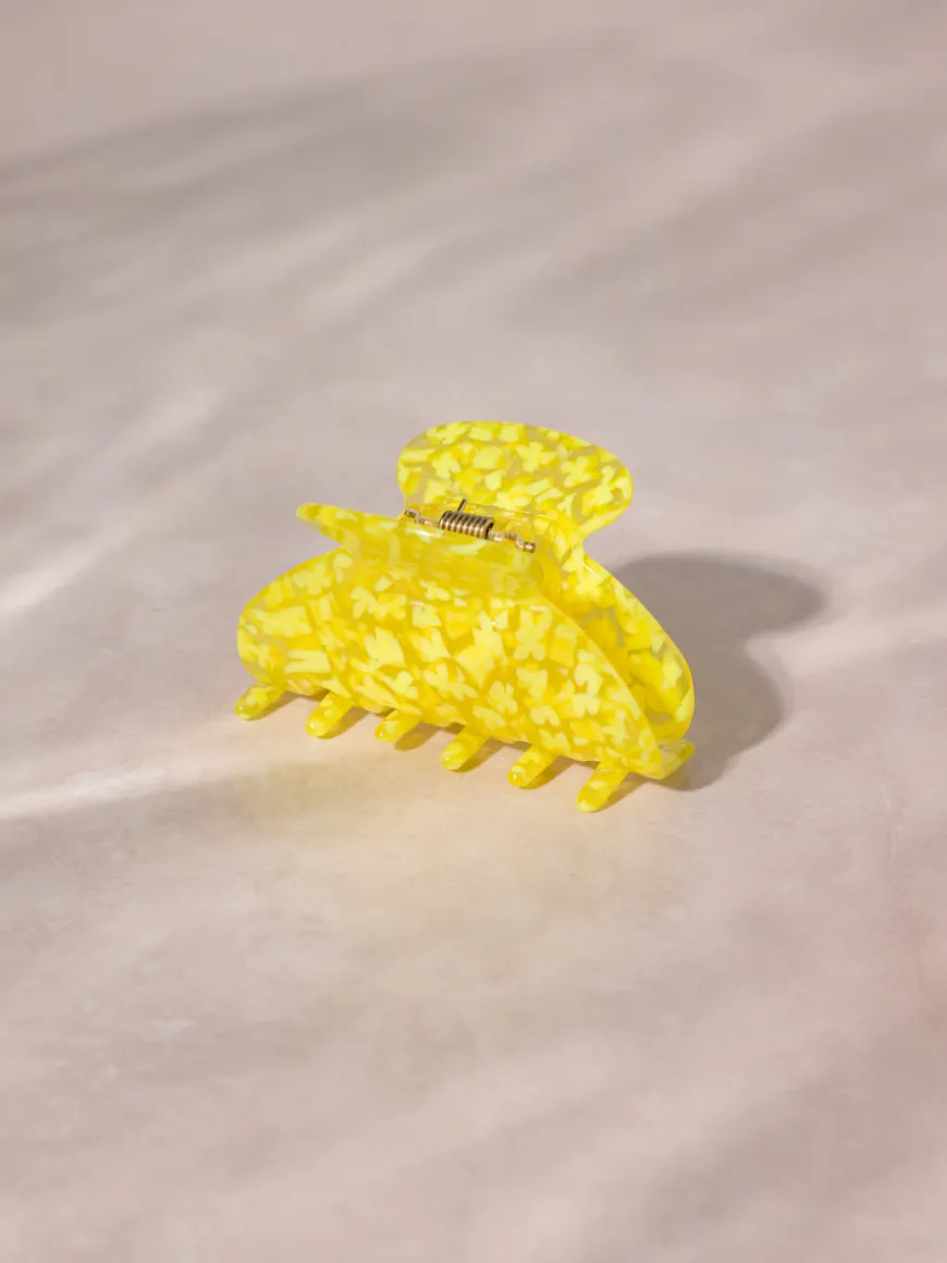 Dreamy Vibe Haarklammer Yellow Floral