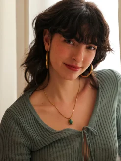 Echoing Dream Dark Green Kette