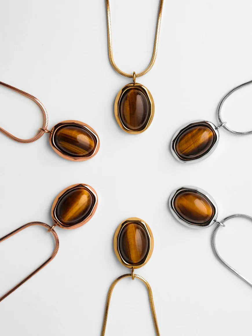 Echoing Dream Tiger's Eye Kette