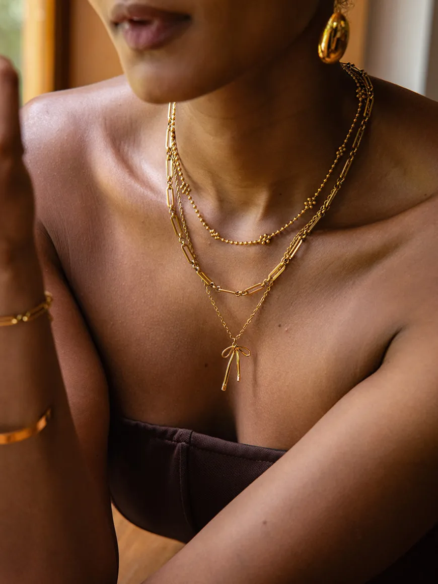 Elegant Bow Kette