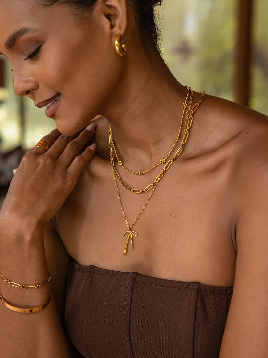 Elegant Bow Kette