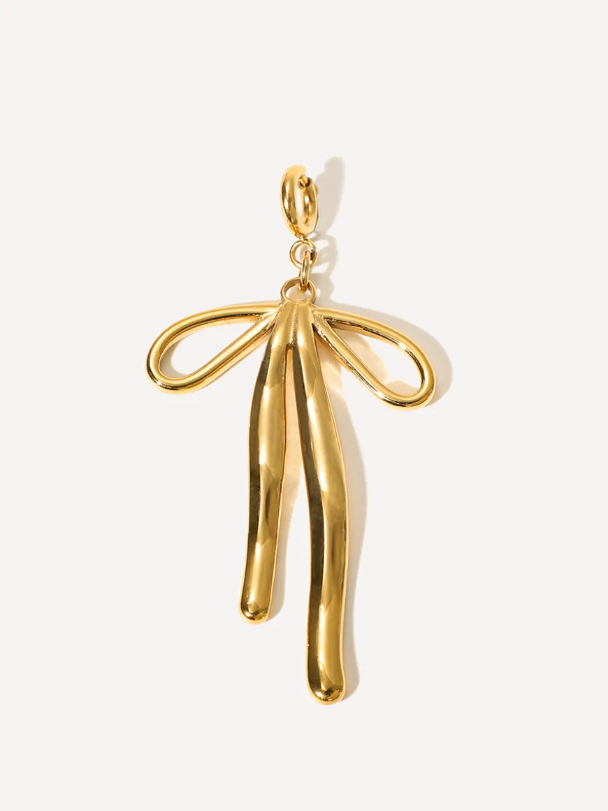 Elegant Bow Ketten-Charm