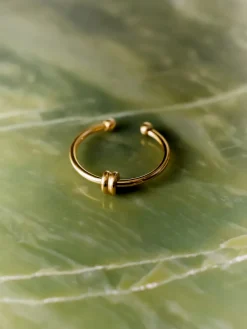 Elegant Duo Loop Ring