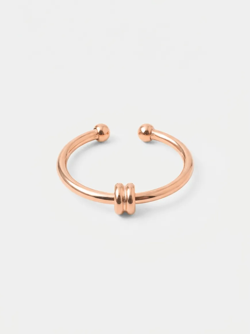 Elegant Duo Loop Ring