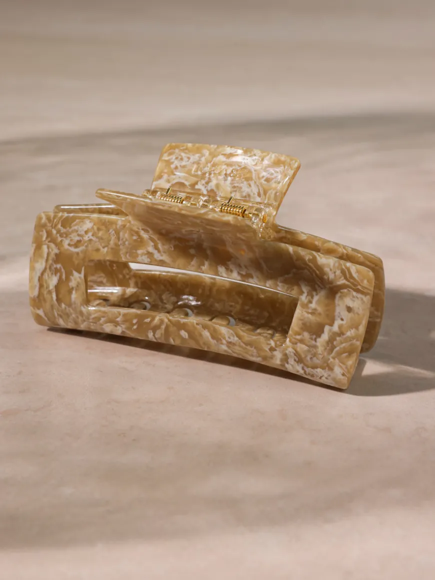 Elegant Ease Haarklammer Cream Camel