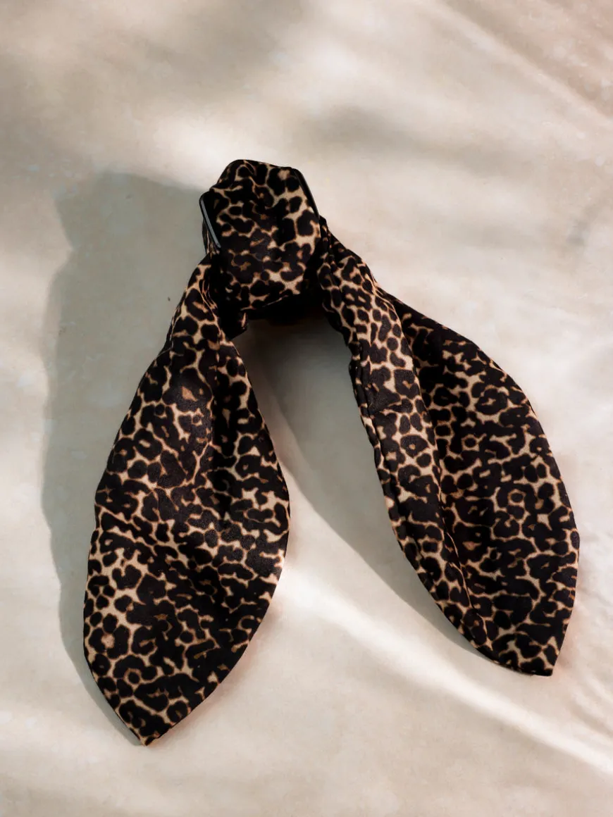 Elegant Flow Leopard Haarklammer