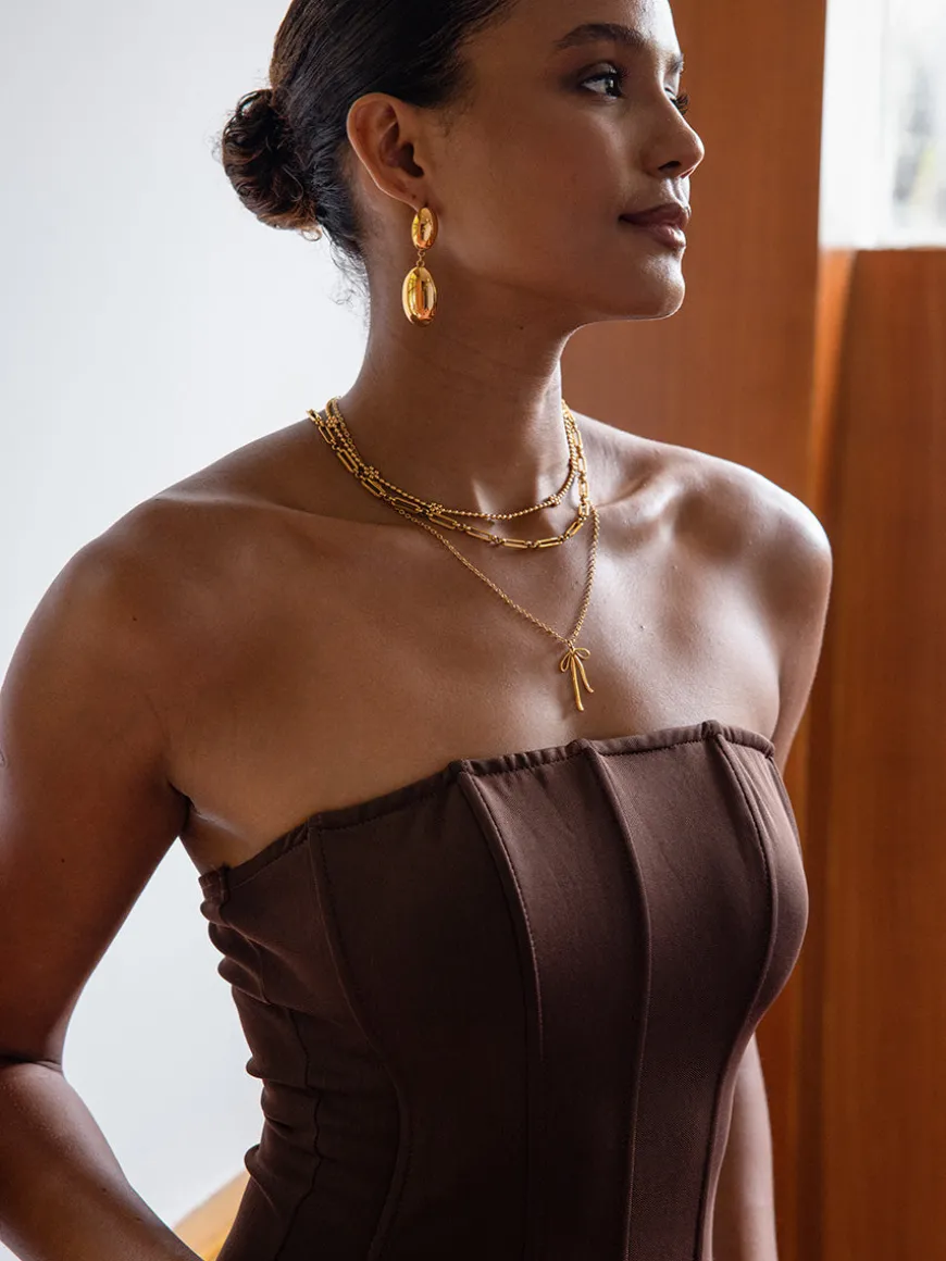 Elegant Halo Ohrringe