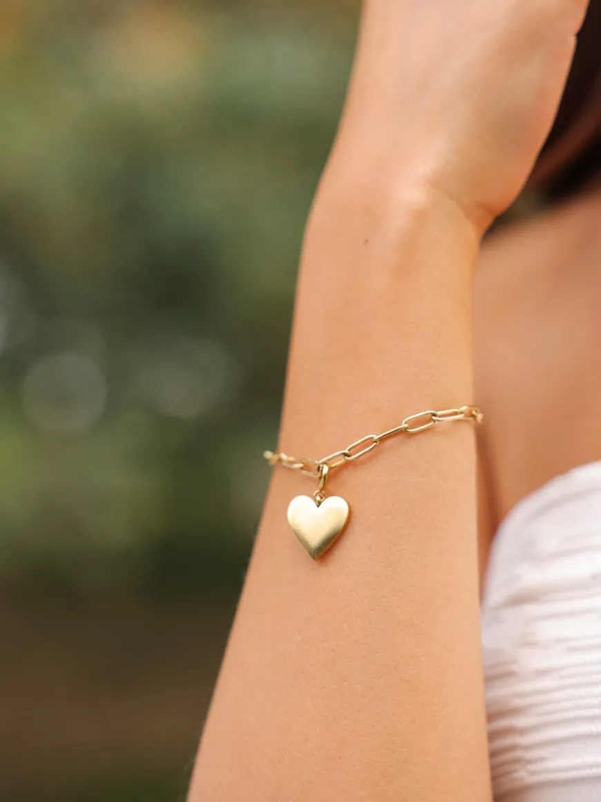 Elegant Heart Ketten-Charm
