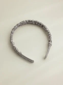 Elegant Hold Pure Silk Haarreif Silver-grey