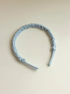 Elegant Hold Pure Silk Haarreif Blue