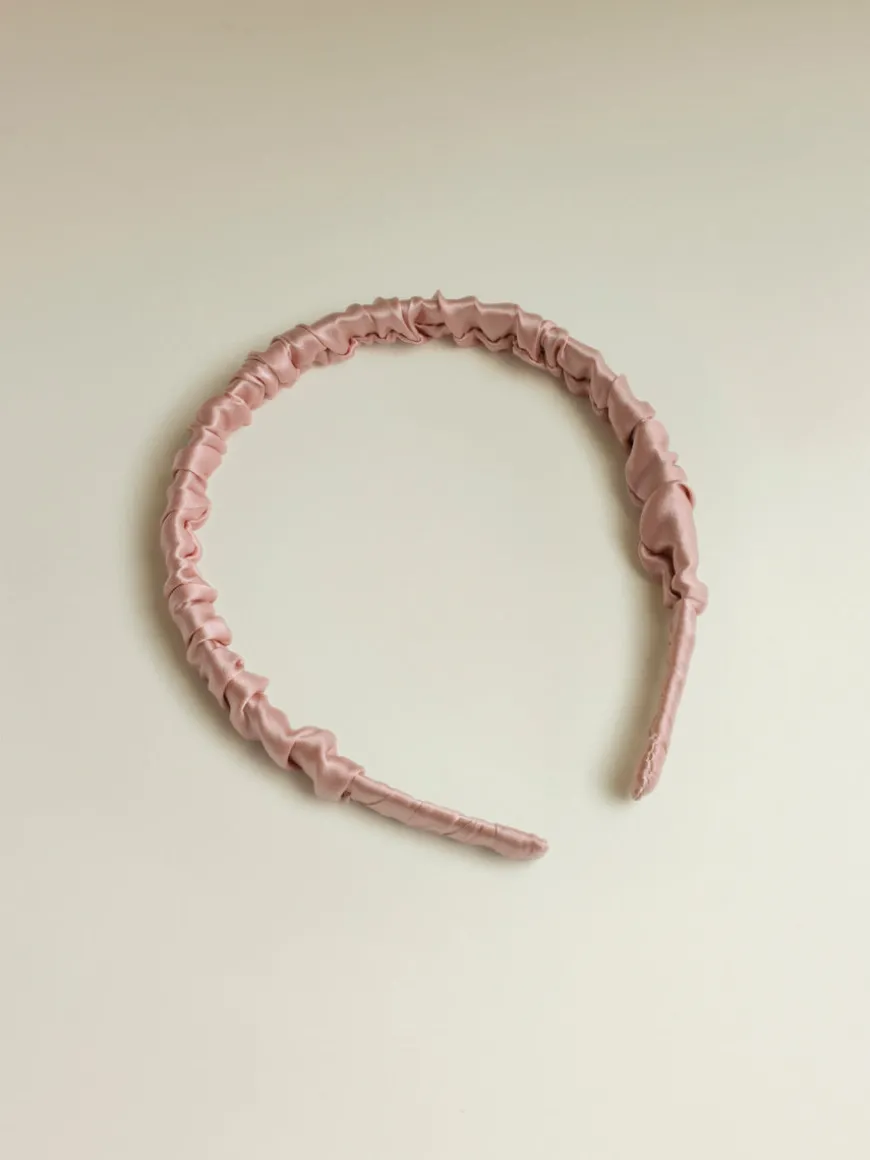 Elegant Hold Pure Silk Haarreif Pink