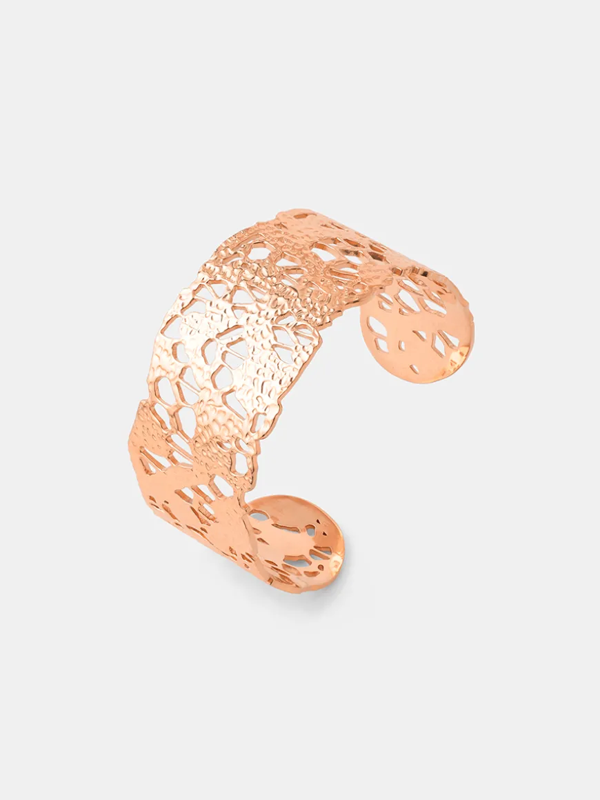 Elegant Mesh Bold Armcuff