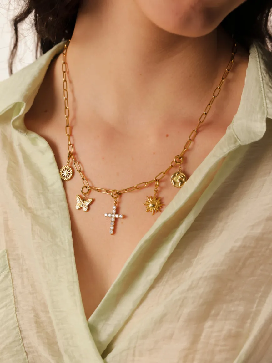 Elegant Sun Ketten-Charm