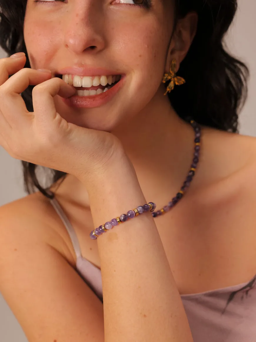 Enchanted Moments Purple ARMBAND