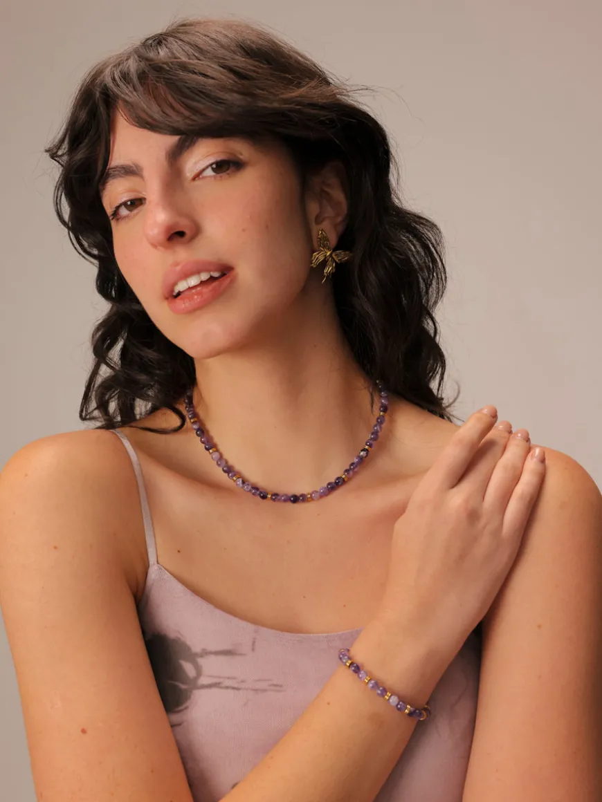Enchanted Moments Purple ARMBAND
