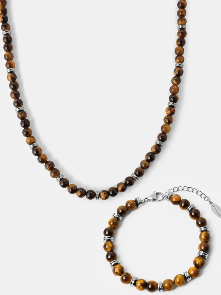 Enchanted Moments Tiger's Eye Set
