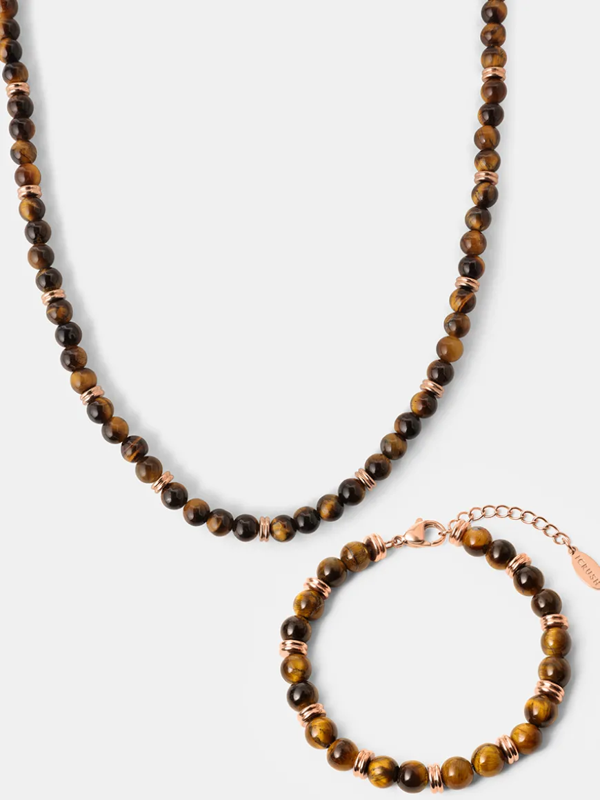 Enchanted Moments Tiger's Eye Set
