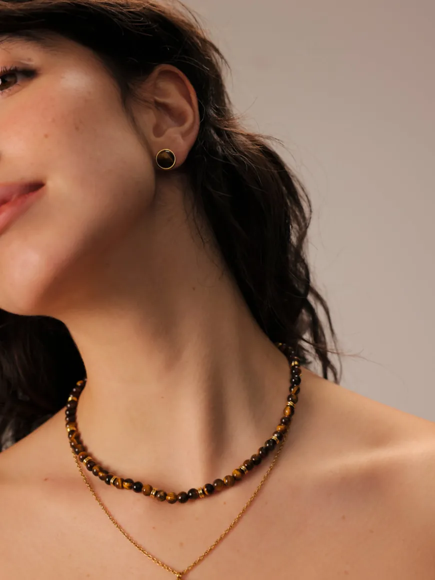Enchanted Moments Tiger's Eye Kette