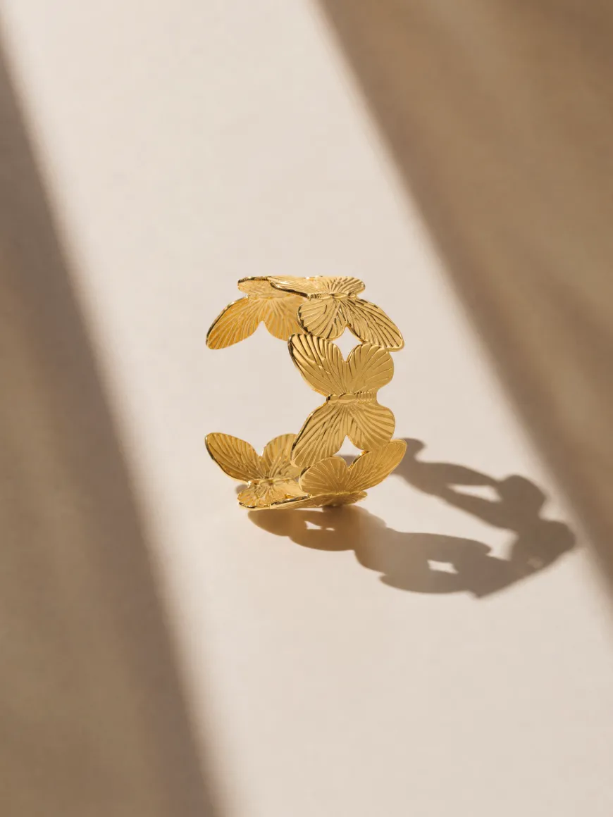 Entwined Butterfly Armcuff