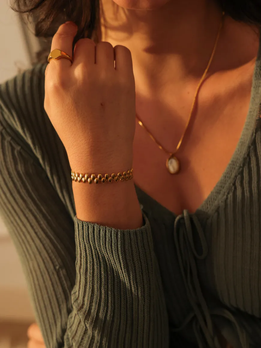 Entwined Imprint Armcuff