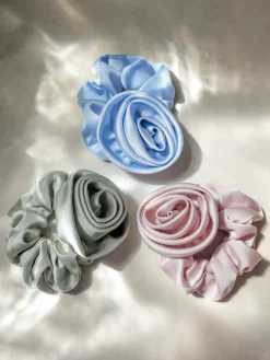 Eternal Rose Pink Scrunchie