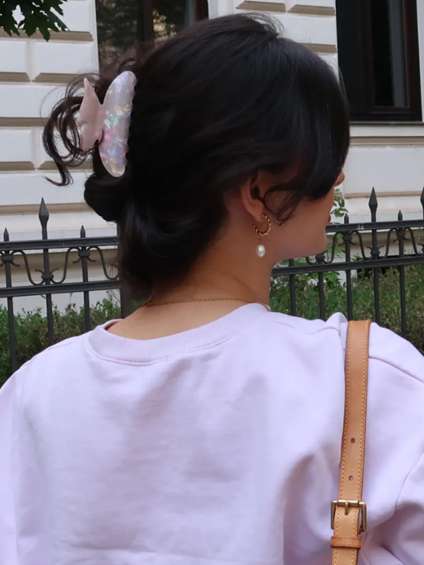 Ethereal Flight Light Pink Haarklammer